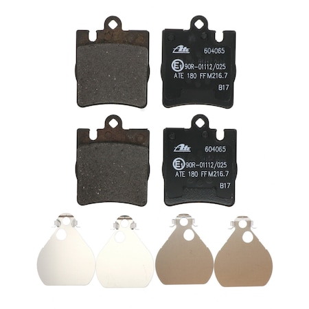 Ate Brake Pad Set, 604065 604065